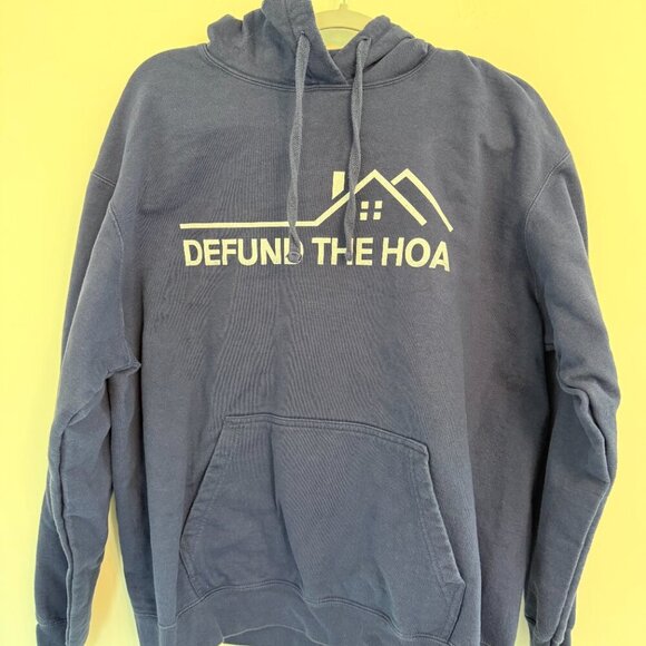 🧢 DEFUND THE HOA Hoodie – Bold Statement, Comfy Style 🏡 - Picture 3 of 4